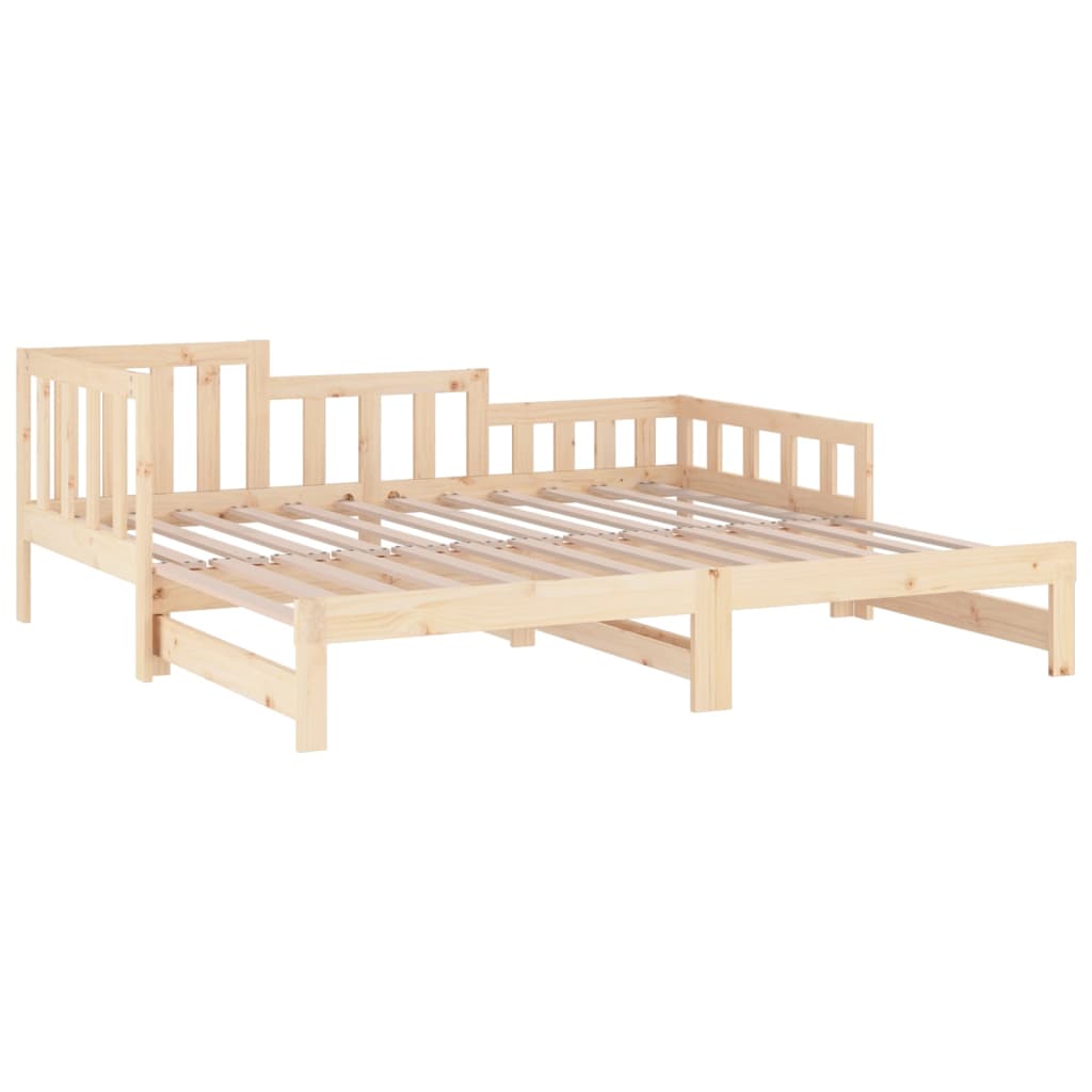 Uttrekkbar Dagseng 2X(90X190) Cm Heltre Furu