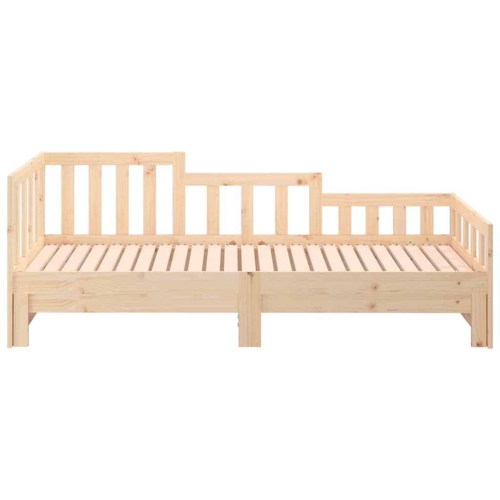 Uttrekkbar Dagseng 2X(90X190) Cm Heltre Furu