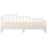 Uttrekkbar Dagseng Hvit 2X(90X190) Cm Heltre Furu