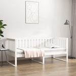 Dagseng Uten Madrass Hvit 90X190 Cm Heltre Furu