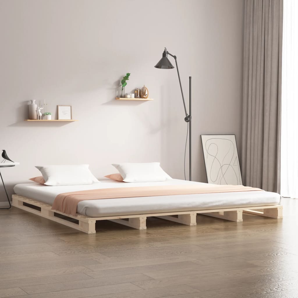 Palleseng 120X190 Cm Heltre Furu Small Double