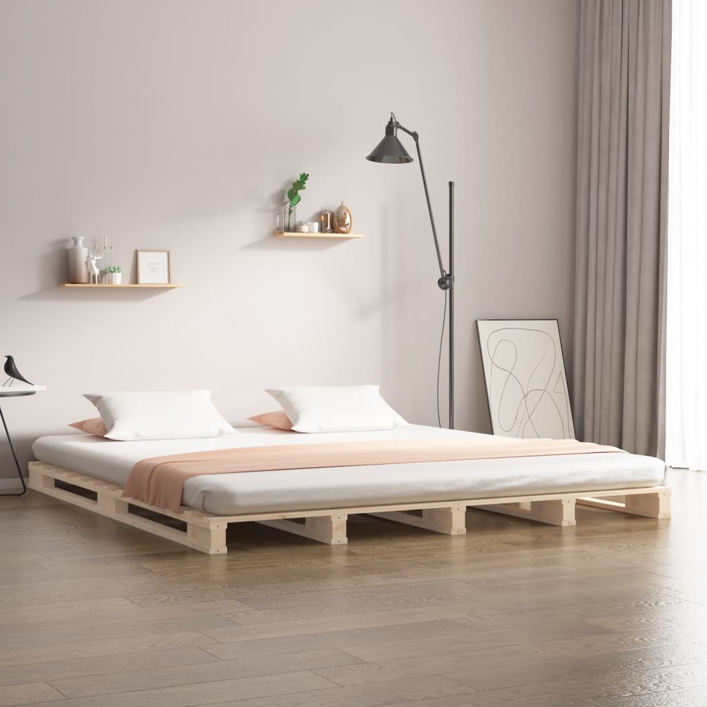 Palleseng 135X190 Cm Heltre Furu Double