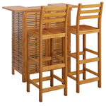 Hagebarsett 3 Deler Heltre Akasie