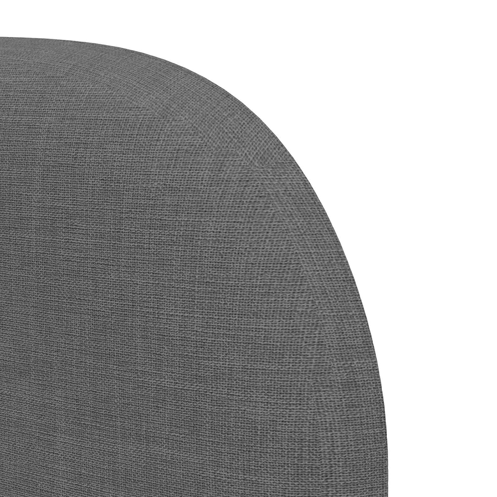 Hodegjerde Øre Dempet Grå 80 X 23 X 6 Cm Stoff