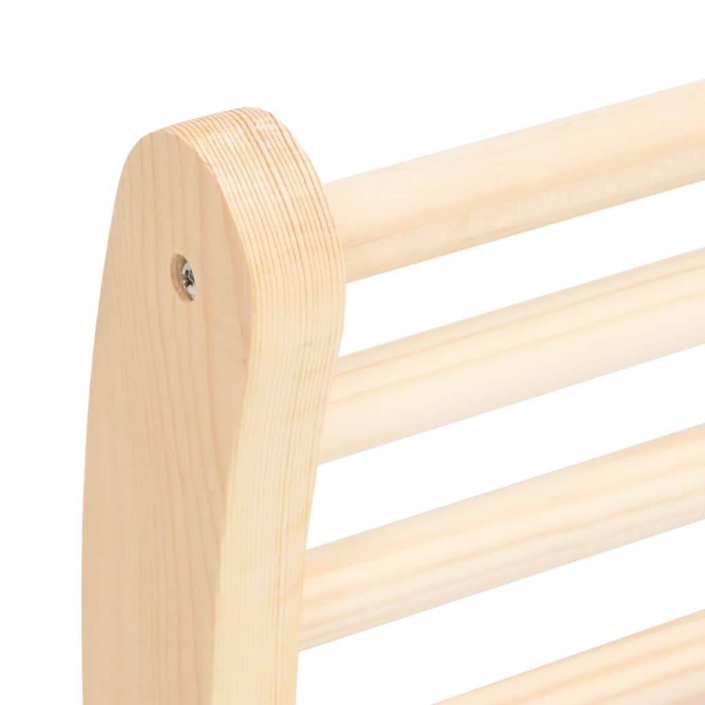 Ryggstøtte For Badstue S-Form Heltre Furu