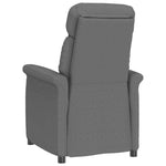Recliner Stol Mørkegrå Mørke Grå 70,5 X 96,5 X 95 Cm Stoff