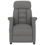 Recliner Stol Mørkegrå Mørke Grå 70,5 X 96,5 X 95 Cm Stoff