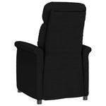 Recliner Stol Svart Svart 70,5 X 96,5 X 95 Cm Kunstlær