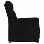 Recliner Stol Svart Svart 70,5 X 96,5 X 95 Cm Kunstlær