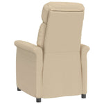 Lene Stol Krem Krem 70,5 X 96,5 X 95 Cm Stoff Og Metall