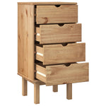 Kommode Otta 45X39X90 Cm Heltre Furu