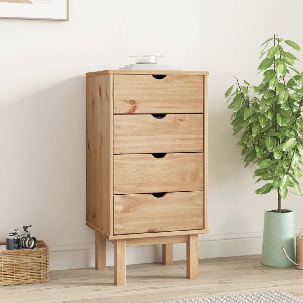 Kommode Otta 45X39X90 Cm Heltre Furu