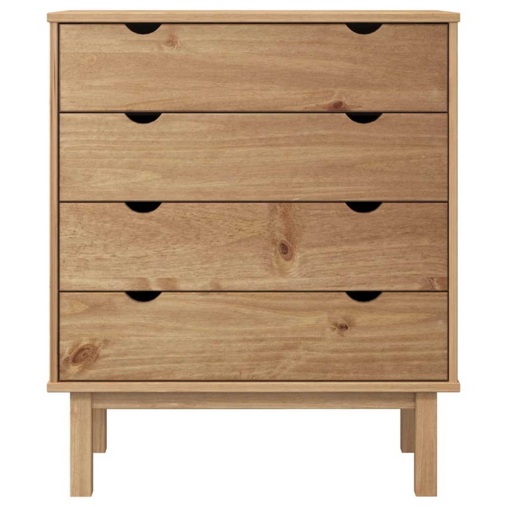Kommode Otta 76,5X39,5X90 Cm Heltre Furu