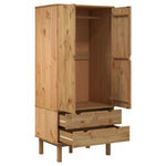 Garderobe Otta 76,5X53X172 Cm Heltre Furu