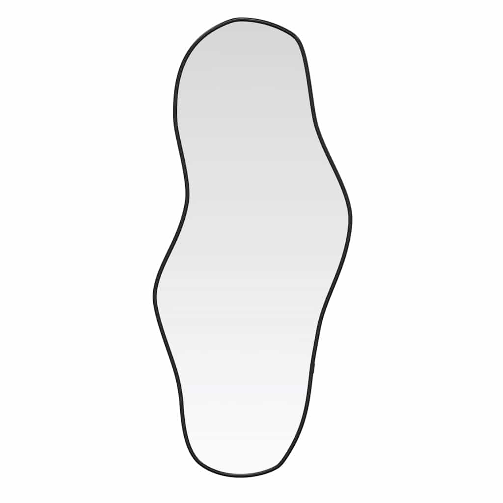 Veggspeil Svart 100X45 Cm