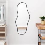 Veggspeil Svart 100X45 Cm