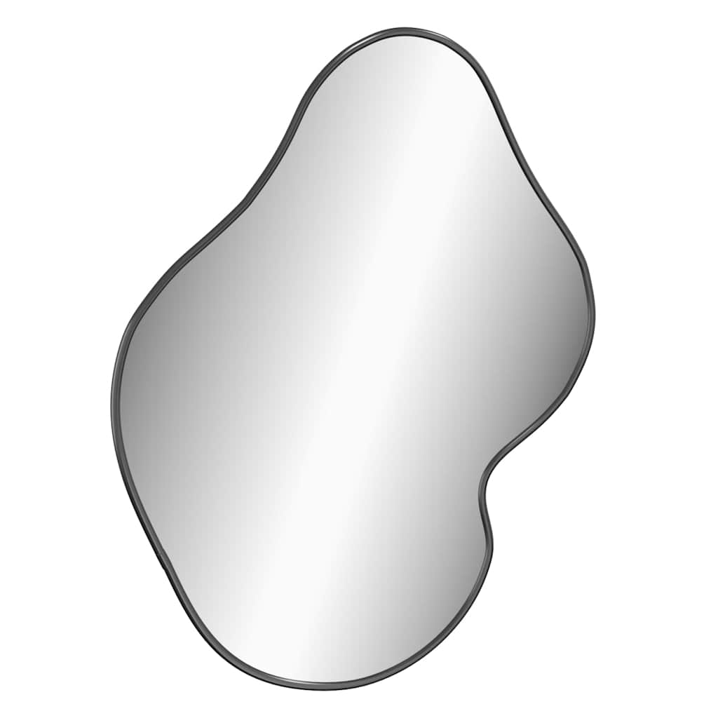 Veggspeil Svart 60X50 Cm