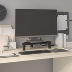 Monitorstativ Hjørne Svart 49X28X10,5 Cm