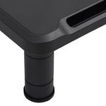 Monitorstativ Svart 38X24X10,5 Cm