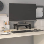 Monitorstativ Svart 38X24X10,5 Cm