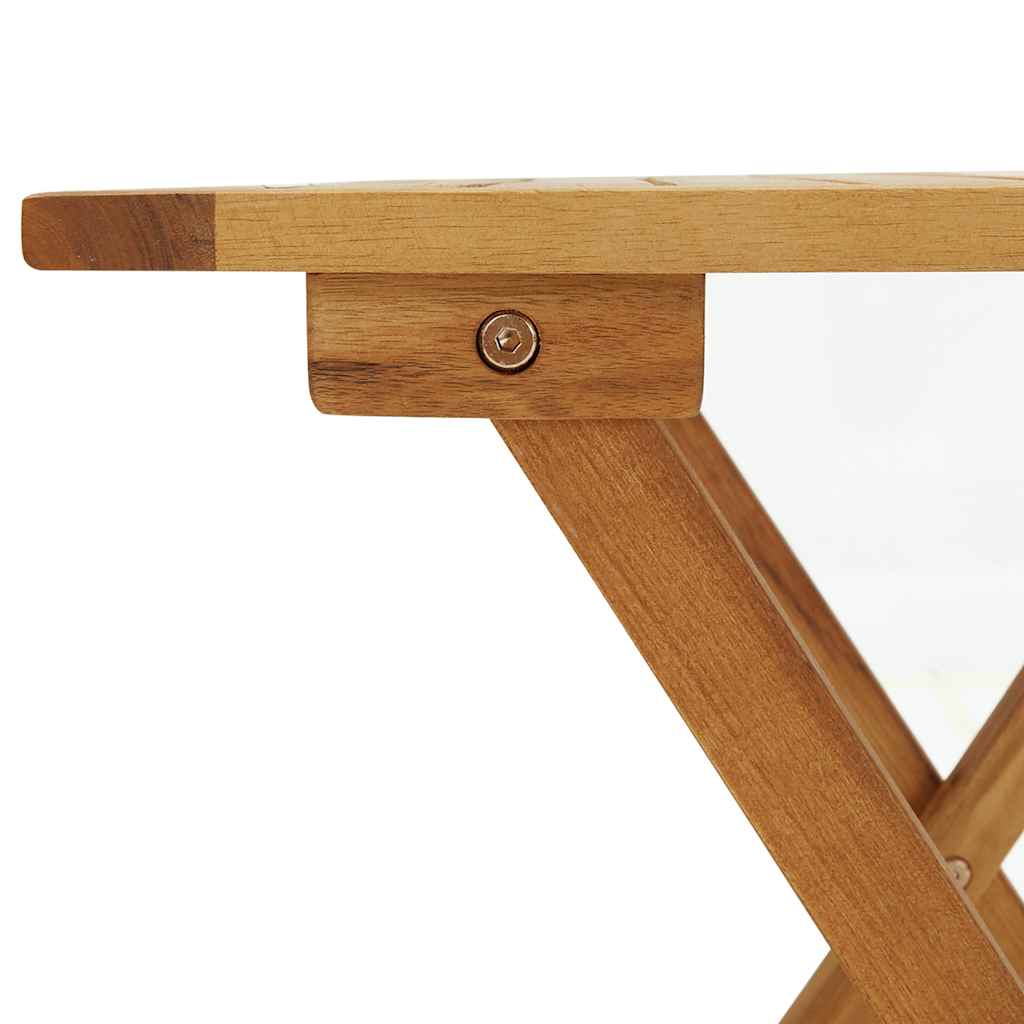 Utendørs Fluktstol Med Fotstøtte Og Bord I Heltre Akasie