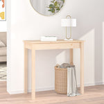 Konsollbord 80X40X75 Cm Heltre Furu