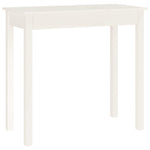 Konsollbord Hvit 80X40X75 Cm Heltre Furu