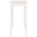 Konsollbord Hvit 80X40X75 Cm Heltre Furu