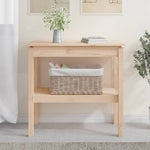 Konsollbord 80X40X75 Cm Heltre Furu