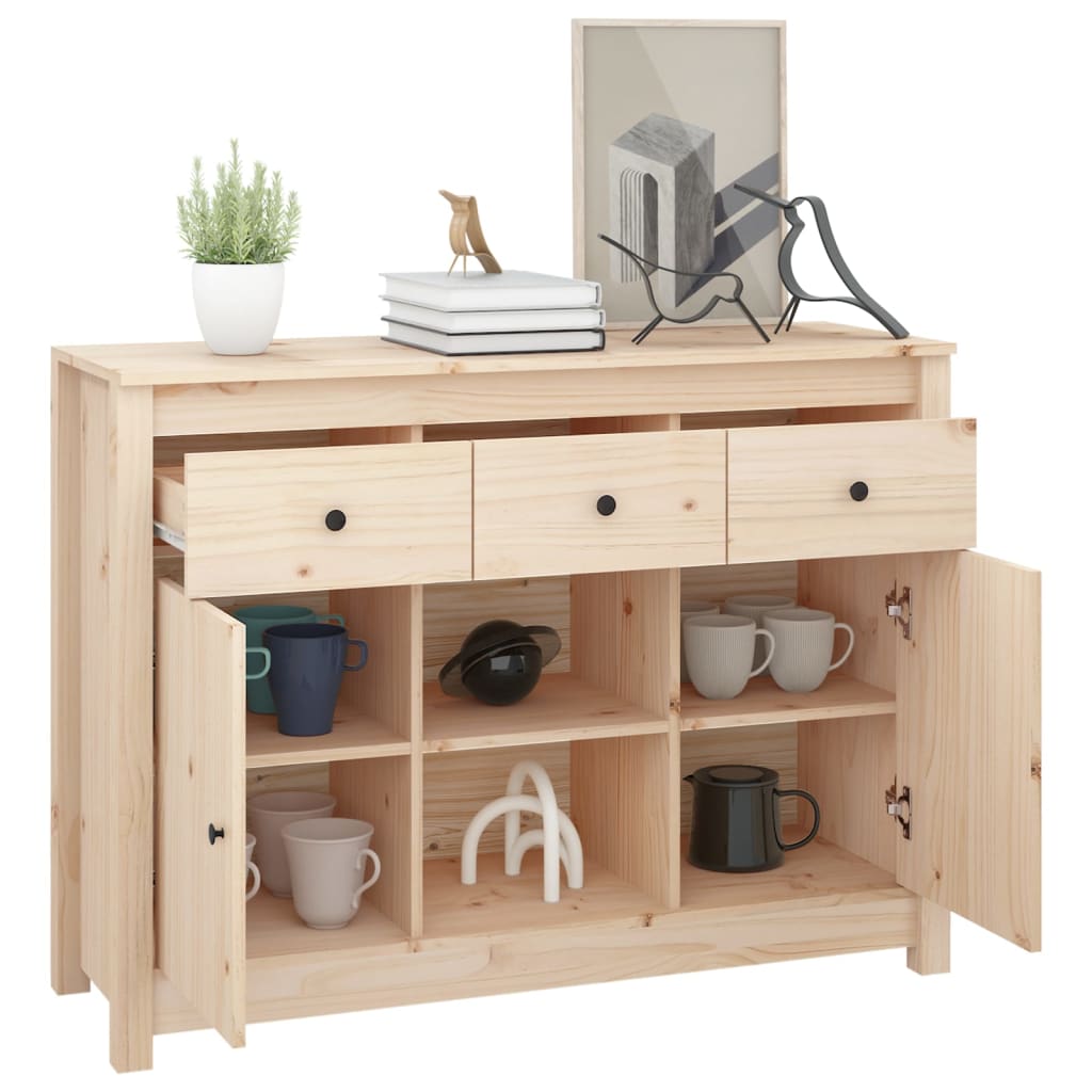 Skjenk 100X35X74,5 Cm Heltre Furu