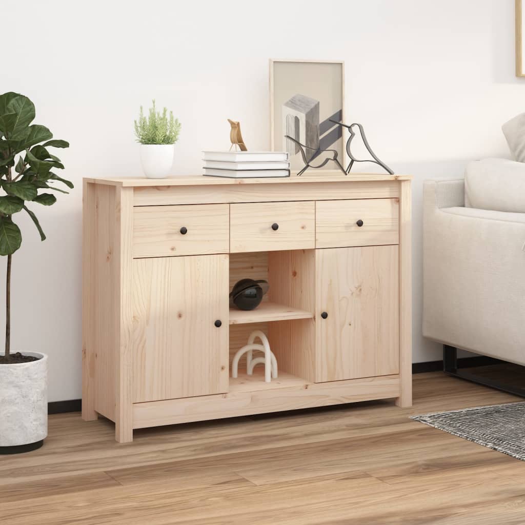 Skjenk 100X35X74,5 Cm Heltre Furu