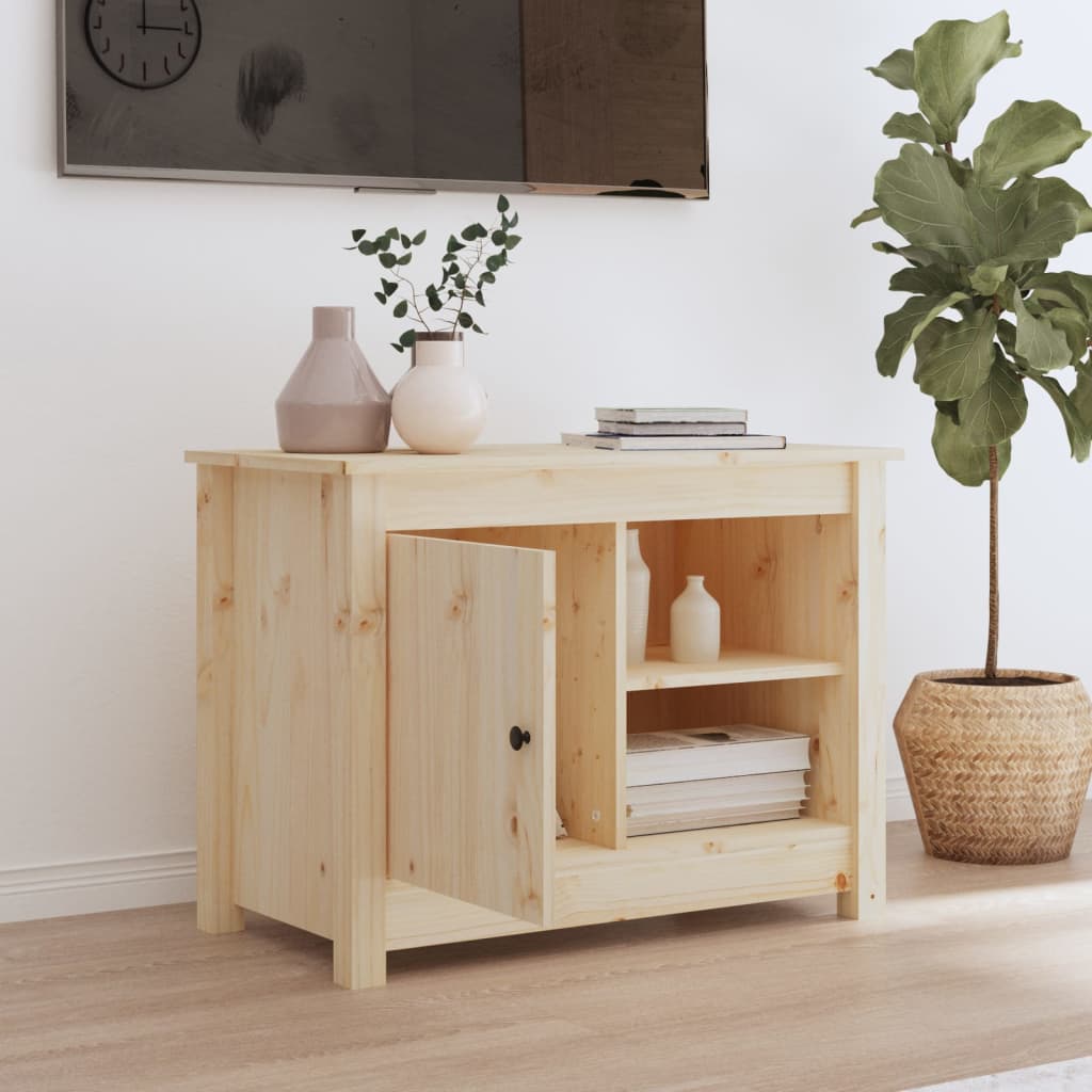 Tv-Benk 70X36,5X52 Cm Heltre Furu