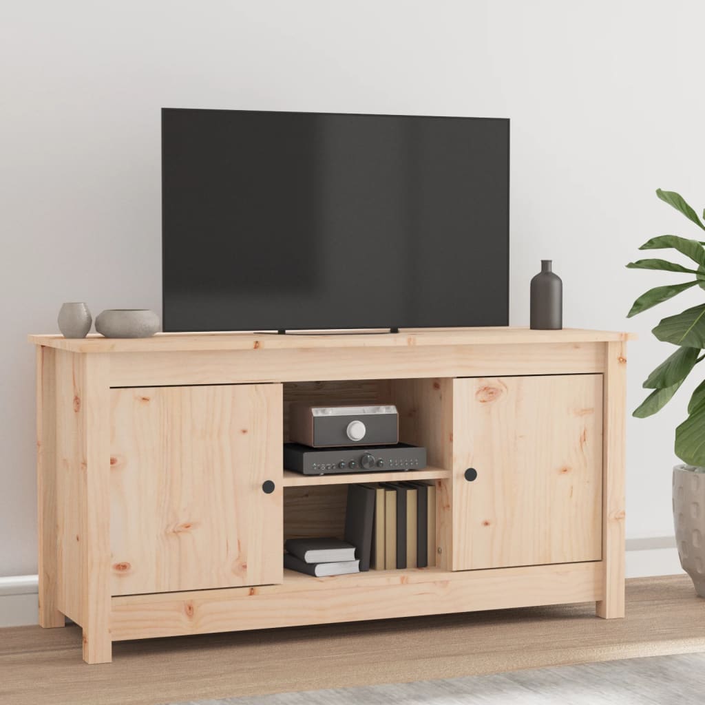 Tv-Benk 103X36,5X52 Cm Heltre Furu