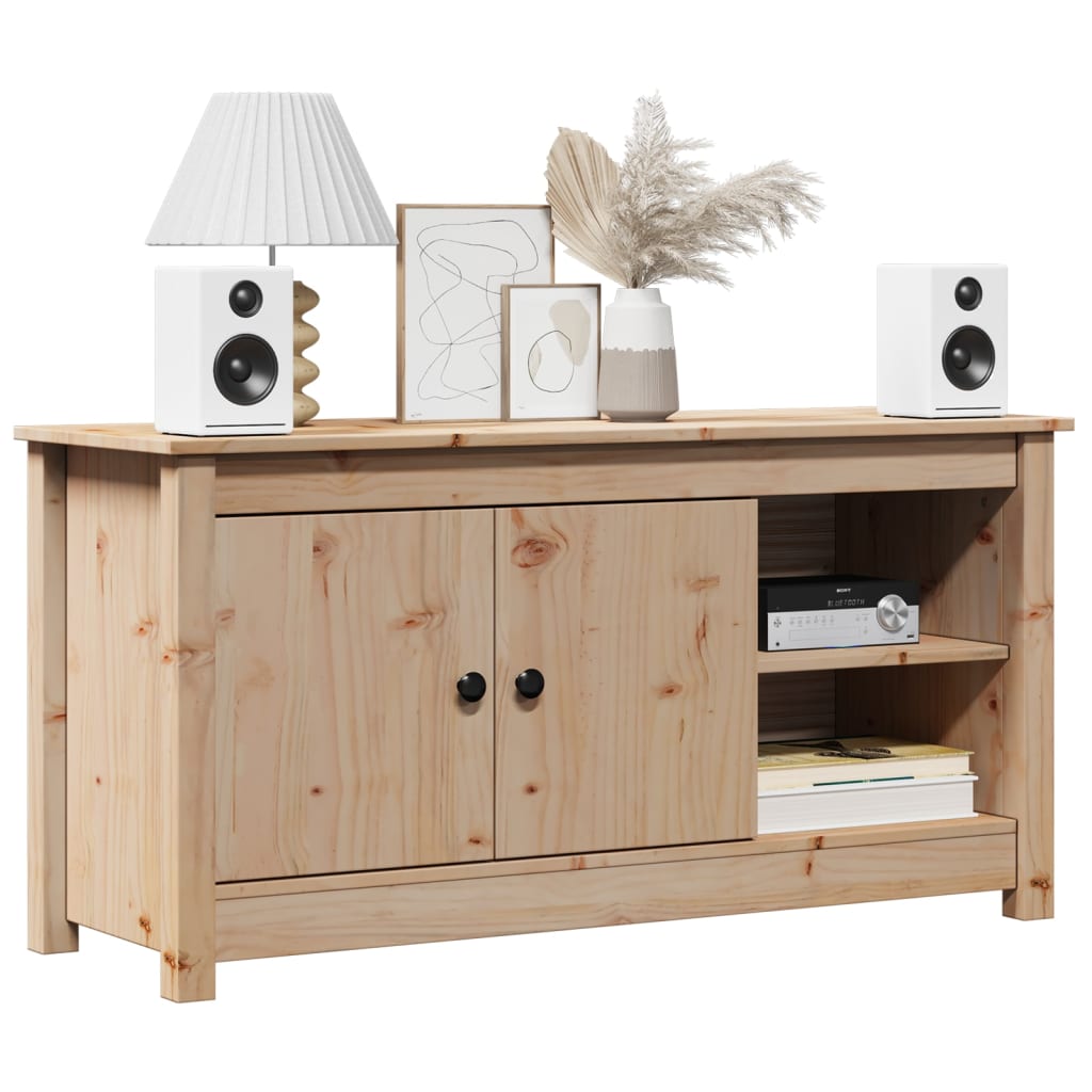 Tv-Benk 103X36,5X52 Cm Heltre Furu