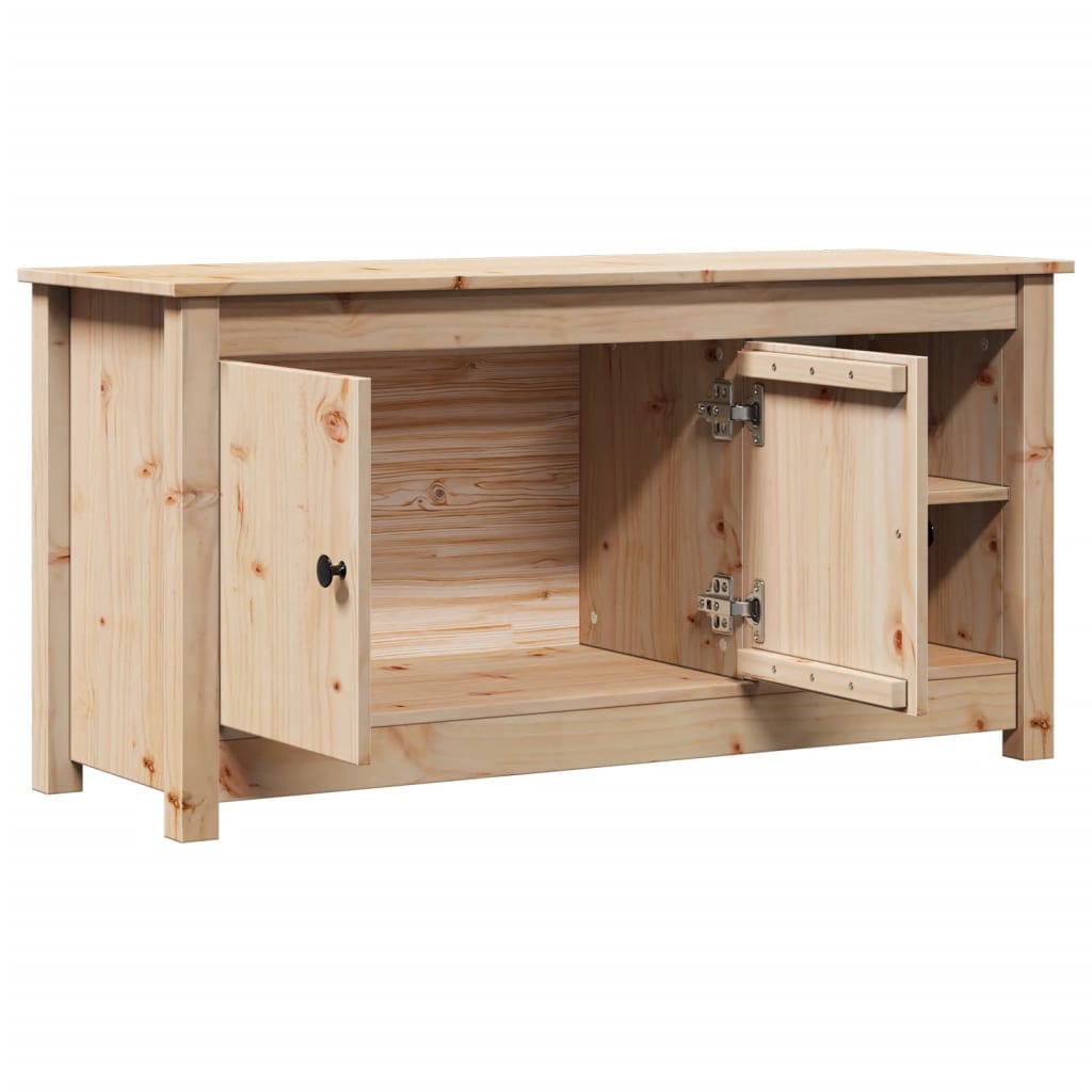 Tv-Benk 103X36,5X52 Cm Heltre Furu