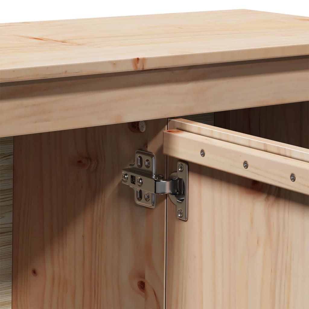 Tv-Benk 103X36,5X52 Cm Heltre Furu