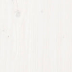 Skoskap Hvit 110X38X45,5 Cm Heltre Furu