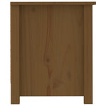 Skoskap Honningbrun 110X38X45,5 Cm Heltre Furu