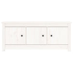 Skoskap Hvit 110X38X45,5 Cm Heltre Furu