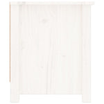 Skoskap Hvit 110X38X45,5 Cm Heltre Furu