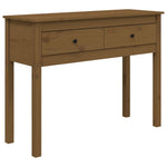 Konsollskap Honningbrun 100X35X75 Cm Heltre Furu