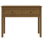 Konsollskap Honningbrun 100X35X75 Cm Heltre Furu
