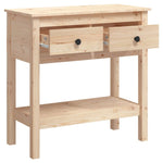 Konsollbord 75X35X75 Cm Heltre Furu
