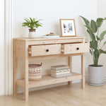Konsollbord 100X35X75 Cm Heltre Furu