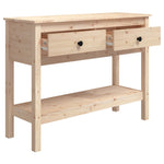 Konsollbord 100X35X75 Cm Heltre Furu