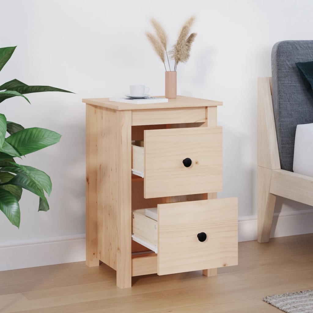 Nattbord 40X35X61,5 Cm Heltre Furu