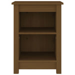 Nattbord Honningbrun 40X35X55 Cm Heltre Furu