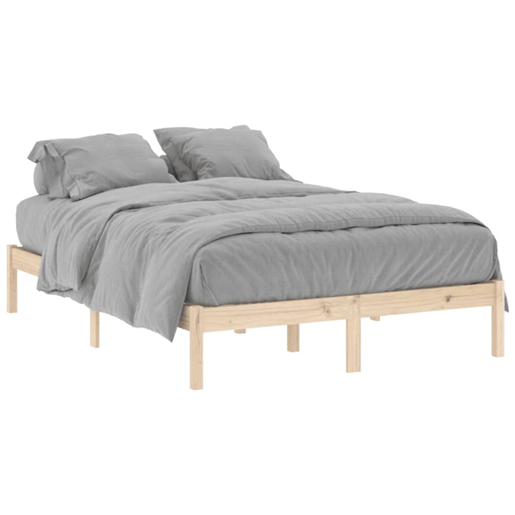 Sengeramme Uten Madrass 137X190 Cm Heltre Furu