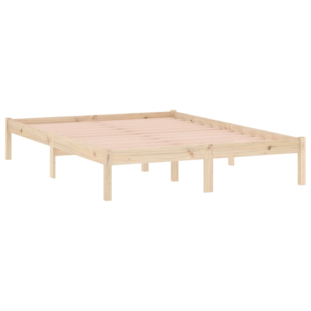 Sengeramme Uten Madrass 137X190 Cm Heltre Furu