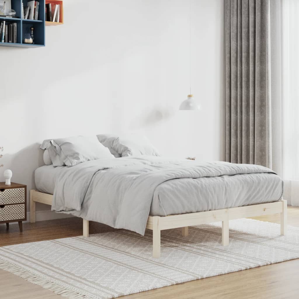 Sengeramme Uten Madrass 137X190 Cm Heltre Furu